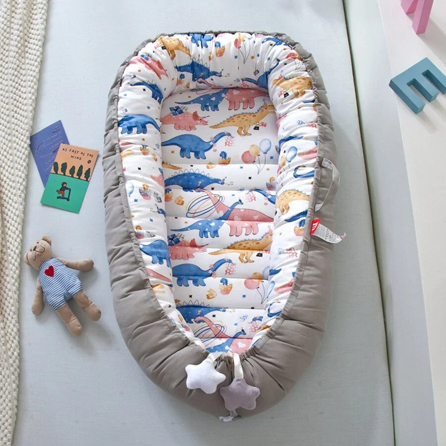 Baby's Portable Crib Support Pillow - In 3 Styles