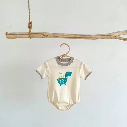 Baby Boy's Bodysuit Little Dino Design