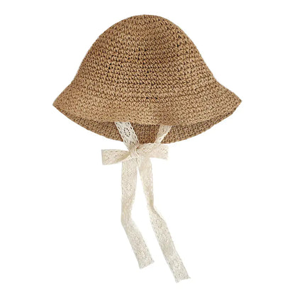 Baby Girl's Fashion Design Wide-Brimmed Hat