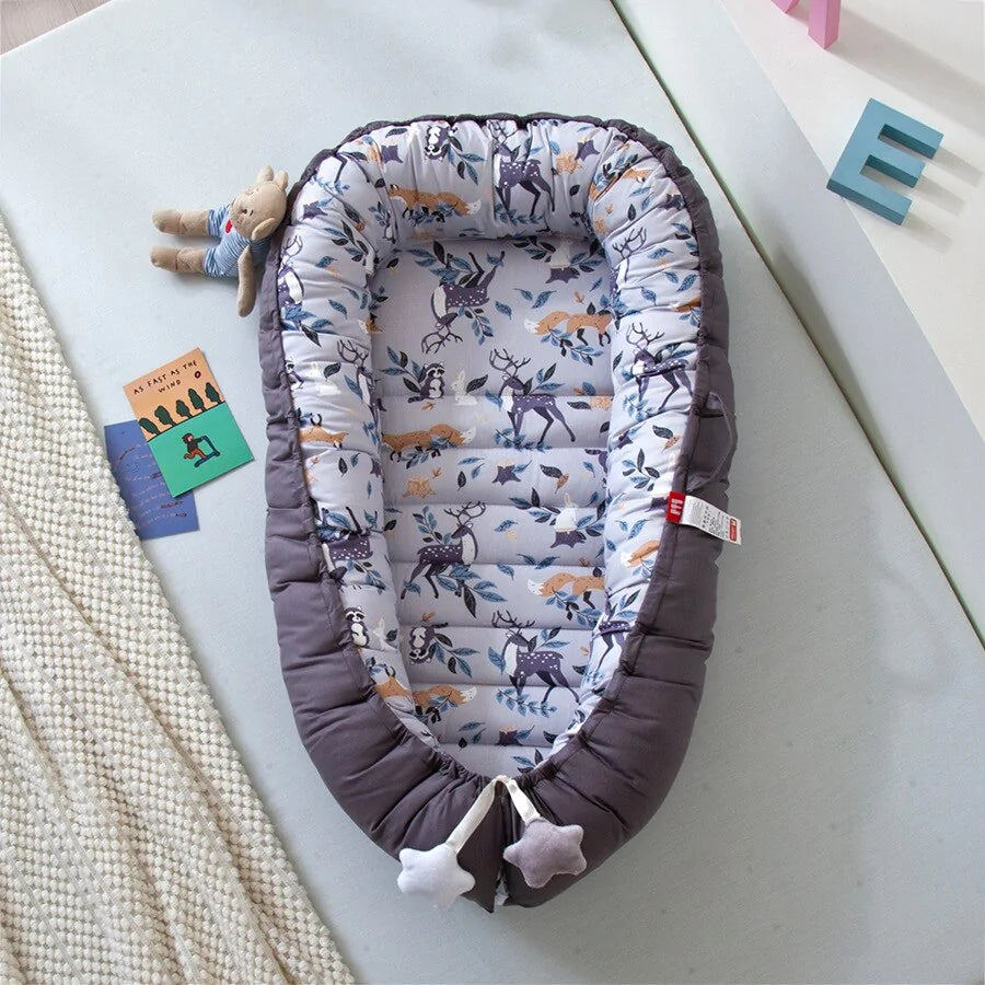 Baby's Portable Crib Support Pillow - In 3 Styles