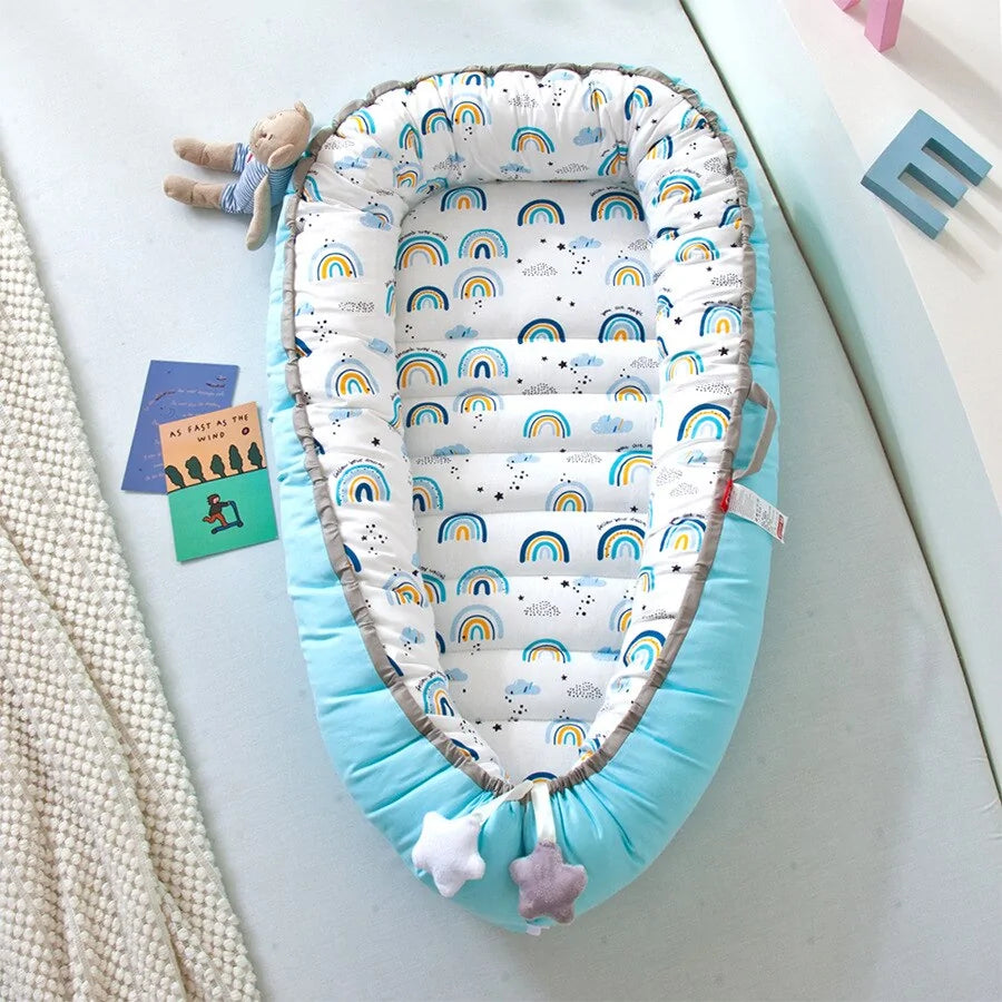 Baby's Portable Crib Support Pillow - In 3 Styles